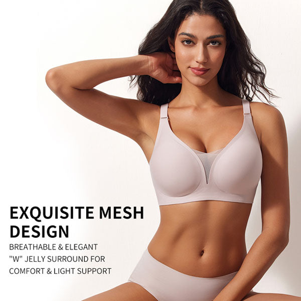 Delicate Charm Wireless Bra – Lift & Softness for Women (DC)