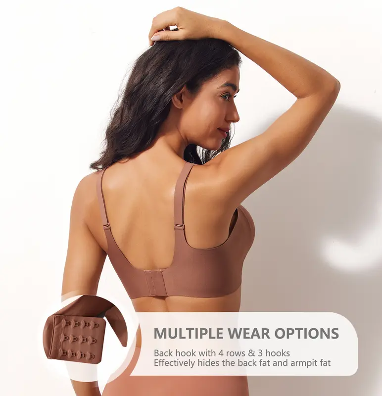 Midnight Blossom Wireless Bra – Lift & Softness for Women (MB)