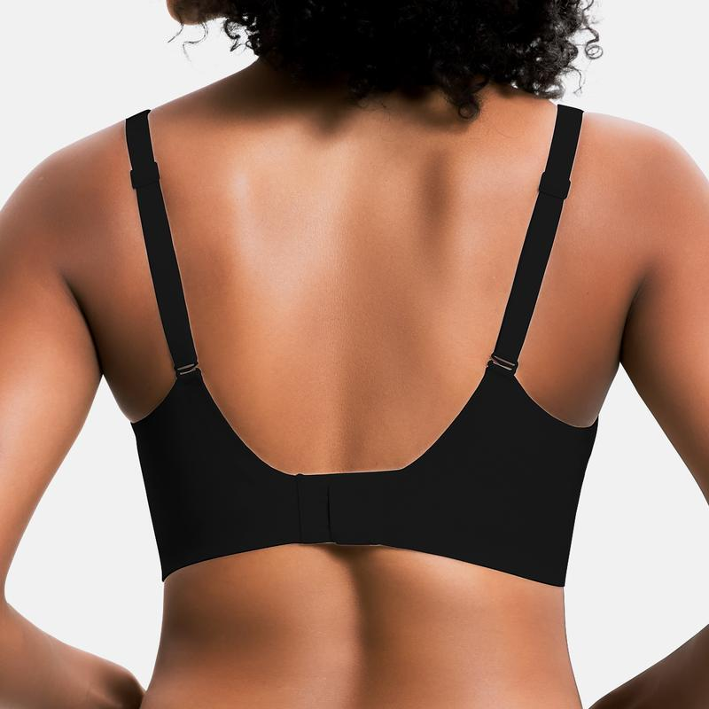 Bright Blossom V-Neck Wireless Bra – Lift & Softness for Women (BB)