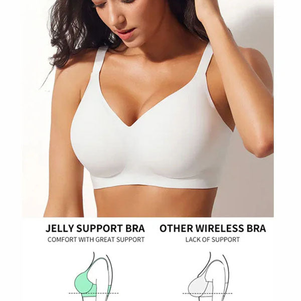 Midnight Blossom Wireless Bra – Lift & Softness for Women (MB)