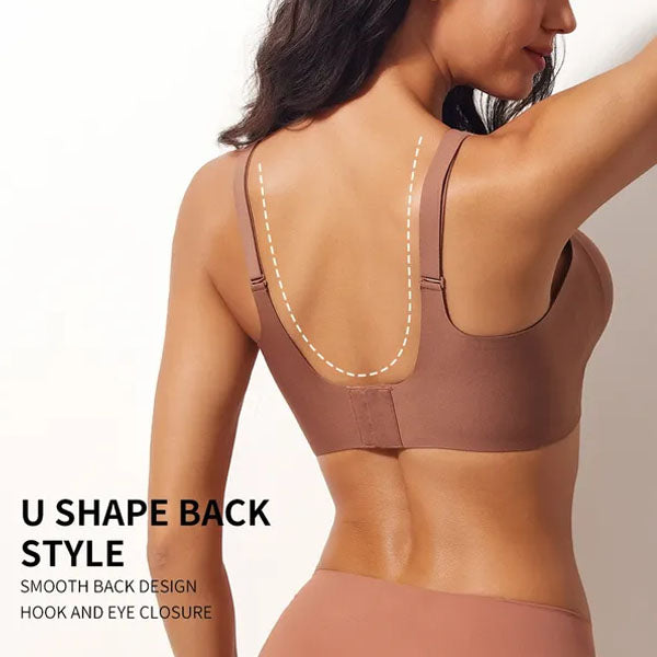 Midnight Blossom Wireless Bra – Lift & Softness for Women (MB)