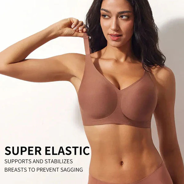 Midnight Blossom Wireless Bra – Lift & Softness for Women (MB)