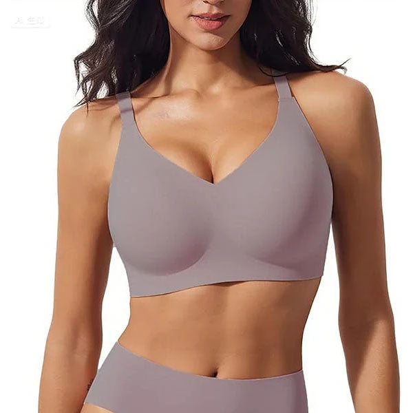 Midnight Blossom Wireless Bra – Lift & Softness for Women (MB)
